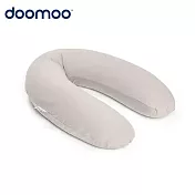 【Doomoo】有機棉舒眠月亮枕 莫蘭迪沙