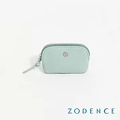 ZODENCE NUDE進口真皮零錢包  湖綠
