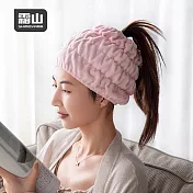 【日本霜山】透氣加寬束髮帶/洗臉髮帶- 粉