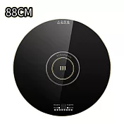 【現貨+菲仕德+認證】110V飯菜保溫板 保溫墊 暖菜板 熱菜板 加熱盤 保溫菜罩 加熱菜板 圓形 保溫菜板保溫墊 黑色圓形88CM（燉湯款）