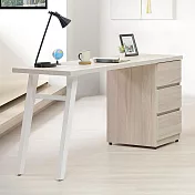 Homelike 喜家居120cm三抽造型書桌(2502)