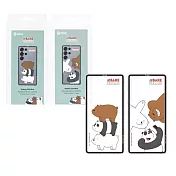 Samsung 三星原廠 Galaxy S25 Ultra We Bare Bears聯名保護殼 (GP-FPS938) 棕色