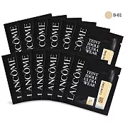 LANCOME 蘭蔻 零粉感超持久粉底 SPF48/PA++(1ml)X12#B-01-公司貨