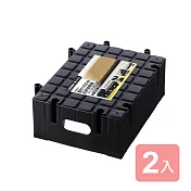 《真心良品》KEYWAY聯府 黑磚多功能拼接棧板-2入