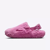 Nike W Calm Mule SE [FZ3118-600] 女 穆勒鞋 涼鞋 懶人鞋 休閒 絨毛 俏皮粉