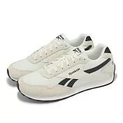 Reebok 休閒鞋 Glide Low 女鞋 米白 黑 復古 尼龍 麂皮 拼接 100208666 23cm CHALK/BEIGE/BLACK