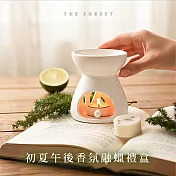 【The Forest 癒森林】初夏午後香氛融蠟禮盒（4入香氛蠟塊+融蠟燭燈）
