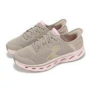 Skechers 懶人鞋 Go Walk Glide-Step 2 Slip-Ins 女鞋 棕粉 瞬穿科技 健走鞋 125116TPPK