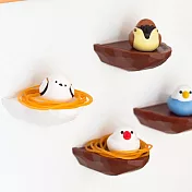 日本biite磁吸鳥巢橡皮筋收納器_長尾雀
