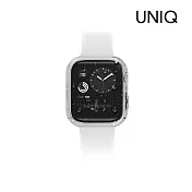 UNIQ Apple Watch S10 42/46mm Nautic IP68防潑水防塵超輕量玻璃錶殼 42mm-透明