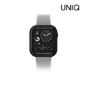 UNIQ Apple Watch S10 42/46mm Nautic IP68防潑水防塵超輕量玻璃錶殼 46mm-黑色