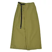 日本KiU 411-906 軍綠色 抗UV透氣防水裙，機能材質，內外腰圍調整，附收納袋