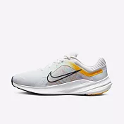 Nike Wmns Quest 5 PRM [DO9473-100] 女 慢跑鞋 運動鞋 透氣 緩震 白 黃 22.5cm 白/黃