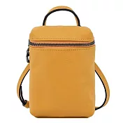 LONGCHAMP LE PLIAGE XTRA系列牛皮直式斜背包(迷你) 蜜糖