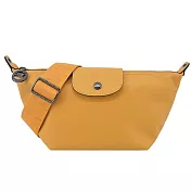 LONGCHAMP LE PLIAGE XTRA系列牛皮斜揹包(迷你) 蜜糖