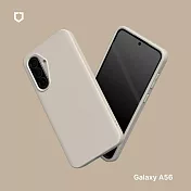 犀牛盾 Samsung Galaxy A56(6.7吋) SolidSuit 經典防摔背蓋手機保護殼- 貝殼灰