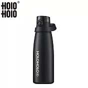 【HOLOHOLO】PILATES GO 大容量雙飲吸管保溫杯(大) 850ml 黑色