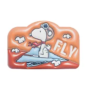 SNOOPY史努比趣味3D設計吸水止滑地墊-2片組- 享飛