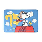 SNOOPY 史努比科技皮革超薄吸水止滑踏墊-2片組- 氣球