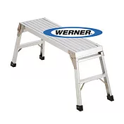 美國Werner穩耐安全鋁梯 鋁合金工作平台 洗車台 /組 AP-20（確認訂購後無法退換貨）