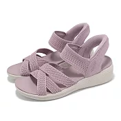 Skechers 涼鞋 Arya-Cooling Off 女鞋 紫 瞬穿科技 針織 緩衝 健走涼鞋 163524LAV