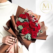 【Floral M】Full Love Mom康乃馨香水花束（贈送5ml香氛油）