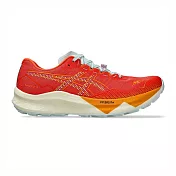 Asics Fujispeed 3 [1011B888-800] 男 越野跑鞋 碳板 戶外 彈力 支撐 緩震 橘 水藍