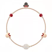 SWAROVSKI 迪士尼聯名造型手鍊-玫瑰金
