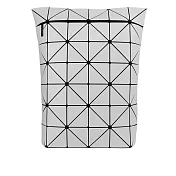 ISSEY MIYAKE BAO BAO BLOCKY 啞光霧面拉鍊後背包 (淺灰色)