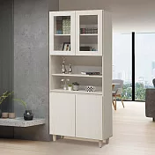 Homelike 喜家居2.7尺四門書櫥(2503)