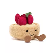 英國 JELLYCAT 趣味草莓塔 Amuseables Fleurette Tarte Aux Fraises