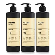 【MIZMI】輕柔東方沐浴精480ml*3入