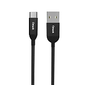 【amuok】卓效 USB to Type-C 快速充電線 120cm 黑色