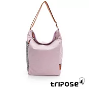 tripose 漫遊系列垂墜感斜背包-大  手毬紫