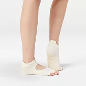 【Clesign】Toe Grip Socks 瑜珈露趾襪 - 25SS 春夏新色 - Champagne Ivory 香檳白