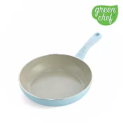 GreenChef Sandstone系列 深煎鍋26cm(不含蓋)(粉彩藍)