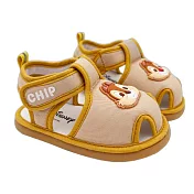 台灣製奇奇蒂蒂嗶嗶鞋 (D132) 奇奇蒂蒂 迪士尼童鞋 嗶嗶鞋 嬰幼童鞋 寶寶鞋 逼逼鞋 嗶嗶涼鞋 護趾涼鞋 涼鞋 嬰兒鞋 女童鞋 DISNEY童鞋 小童涼鞋 兒童涼鞋 13cm 奇奇蒂蒂款奶茶色