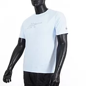 Asics [2031F005-402] 男 T恤 運動上衣 休閒短袖 涼感 水藍 亞版