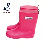 日本【stample】兒童輕雨鞋 No.75005-粉紅色(76) 13 粉紅色