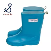 )日本【stample】兒童輕雨鞋 No.75005-天藍色(48) 13 天藍色