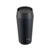 英國 bru 陶瓷旅行保溫杯 12oz (340mL) 時尚黑
