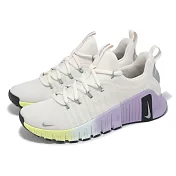 Nike 訓練鞋 Wmns Free Metcon 6 SE 女鞋 米白 紫 健身 支撐 運動鞋 HJ6214-001