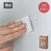 【日本霜山】多功能殘膠不留痕除膠濕紙巾(30入/包)x3包組