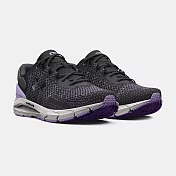 Under Armour 慢跑鞋 HOVR Intake 6 女鞋 紫 黑 針織 緩震 運動鞋 UA 3026141102