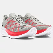 Under Armour 慢跑鞋 Velociti Pro 男鞋 灰 紅 緩震 支撐 穩定 運動鞋 UA 3027560301 28cm GREY/RED