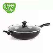 GreenChef 鑽石系列 炒鍋 32cm (含蓋)