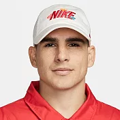 NIKE U NK CLUB CAP U CB CNY WSH L 休閒帽-FZ6784133 L 白色