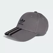 ADIDAS CAP 男女休閒帽-IN8720 S-M 灰色