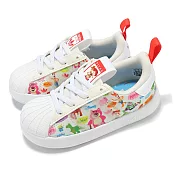 adidas x 玩具總動員 休閒鞋 adiFOM Superstar 360 I 小童 白 迪士尼 套入 學步鞋 JI0070