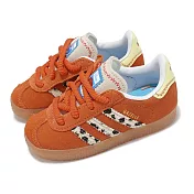 adidas x 玩具總動員 休閒鞋 Gazelle CF EL I 小童 橘 迪士尼 翠絲 學步鞋 嬰兒鞋 JI0075